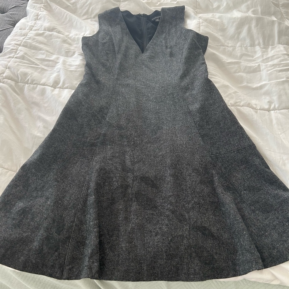 Banana republic Elegant Gray Sleeveless Dress, 8P